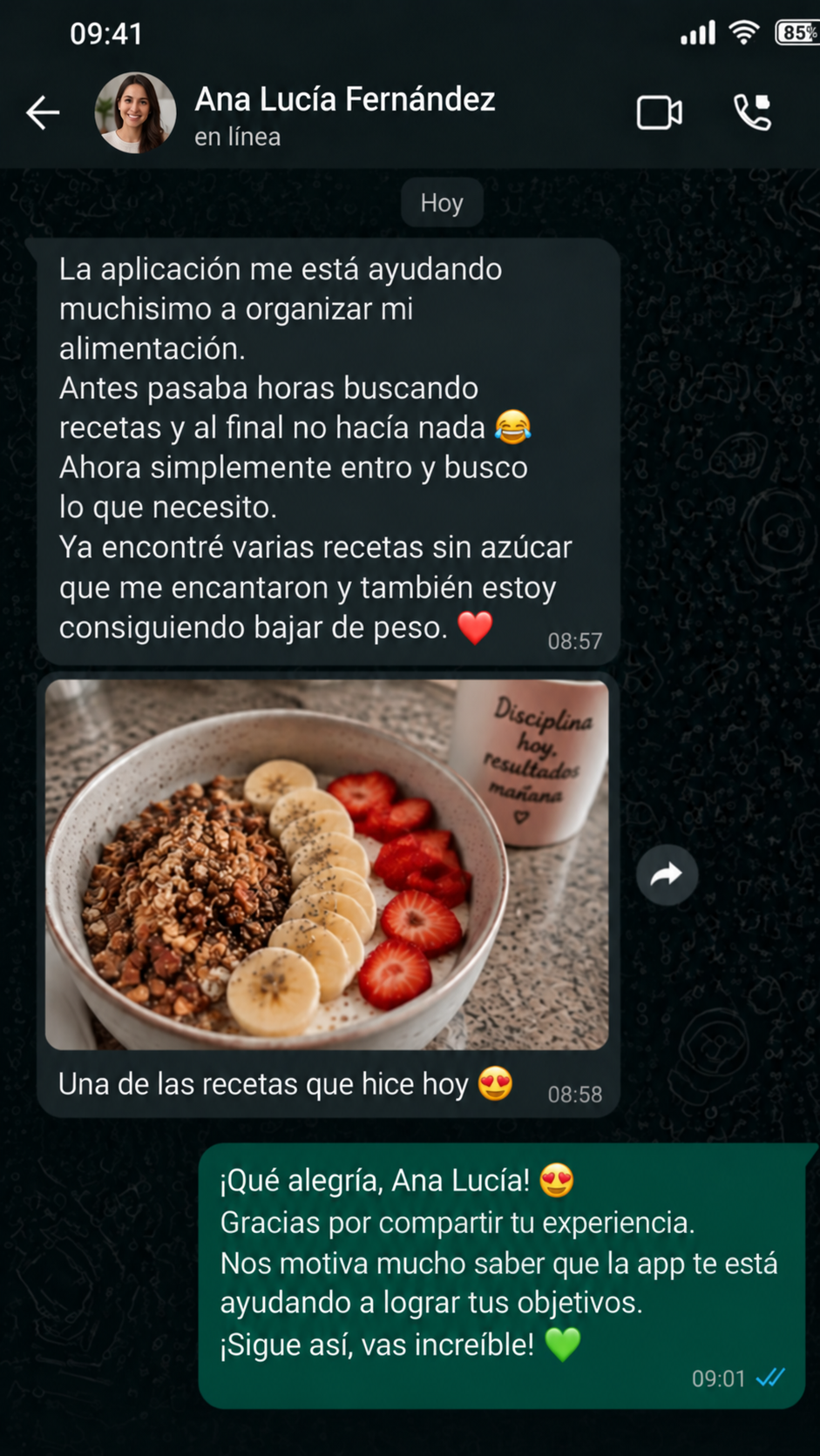 Depoimento 1 - Miembro Fit Club